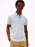 Tommy Hilfiger Cotton Regular Fit Polo Shirt, Light Blue