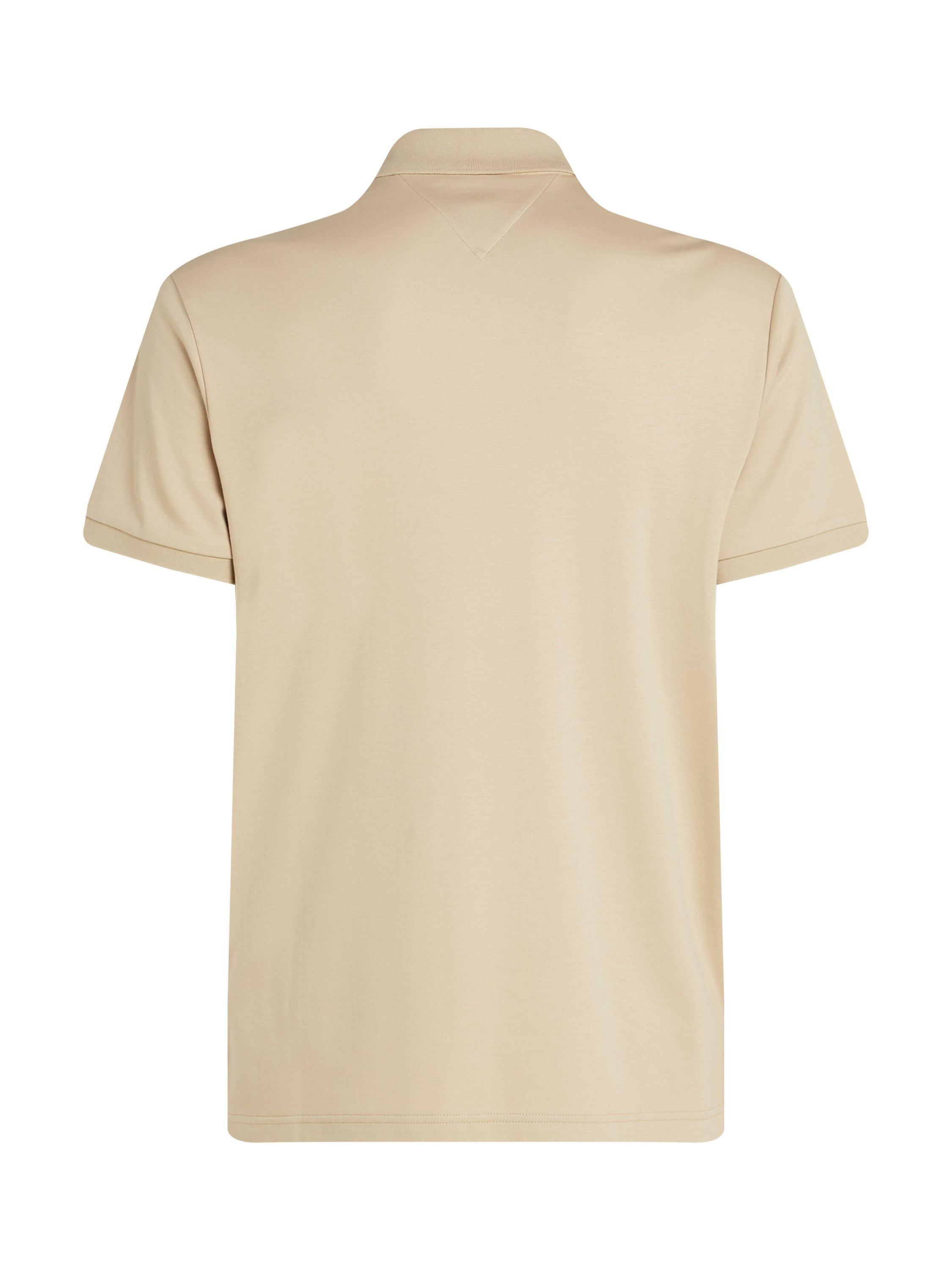 Product image 6 of 6, which shows Tommy Hilfiger Liquid Cotton Polo Shirt, Beige, S