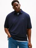 Tommy Hilfiger Plus 1985 Cotton Blend Regular Fit Short Sleeve Polo Shirt