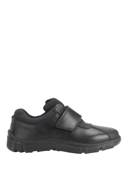 Start-Rite Simply by Start-Rite Kids' Atlas School Shoes, Black Leather, Black Leather