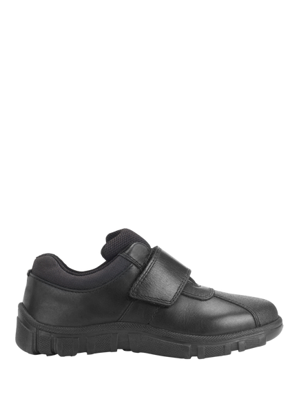 Start-Rite Simply by Start-Rite Kids' Atlas School Shoes, Black Leather, Black
