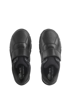 Start-Rite Simply by Start-Rite Kids' Atlas School Shoes, Black Leather - view 2, Black Leather