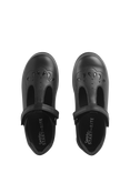 Start-Rite Kids' Simply Novel T-Bar Shoes, Black Leather