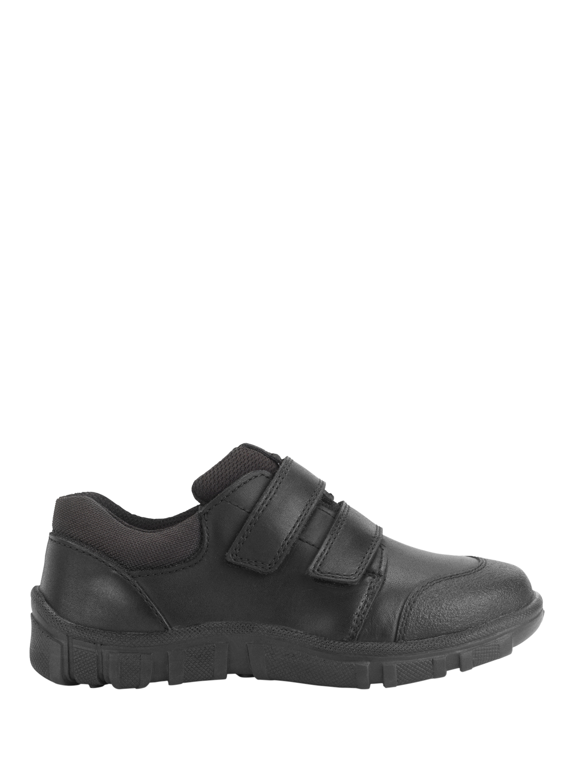 Product image 1 of 6, which shows Start-Rite Simply by Start-Rite Kids' Topic School Shoes, Black Leather, 9 Jnr