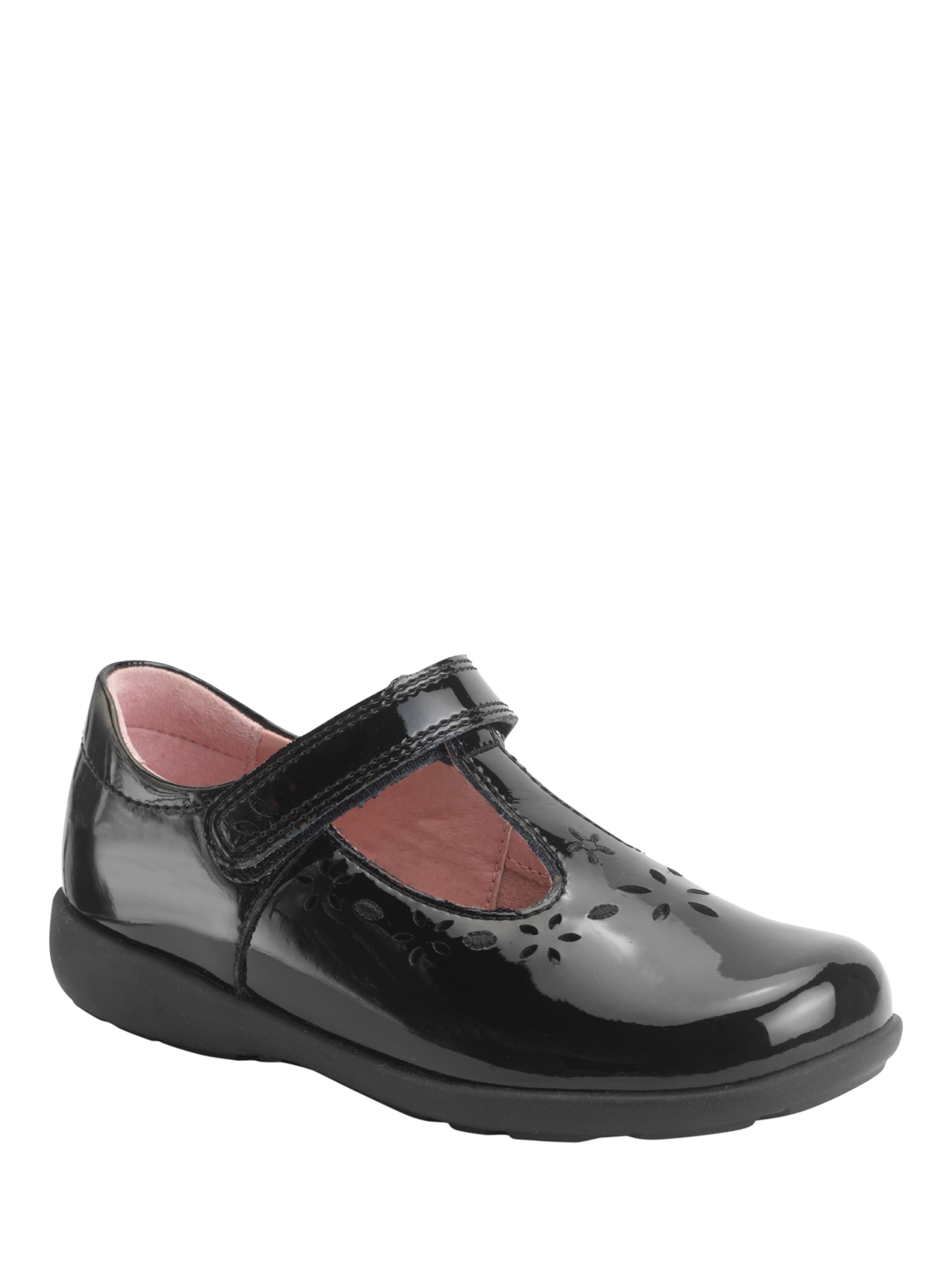 Product image 3 of 6, which shows Start-Rite Kids' Charlotte Mary Jane Shoes, Black Patent, 7 E Jnr