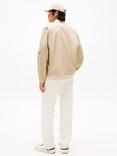 Tommy Hilfiger Cotton Blend Windbreaker Jacket, Sandalwood