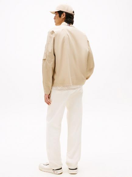 Tommy Hilfiger Cotton Blend Windbreaker Jacket - view 2, Sandalwood