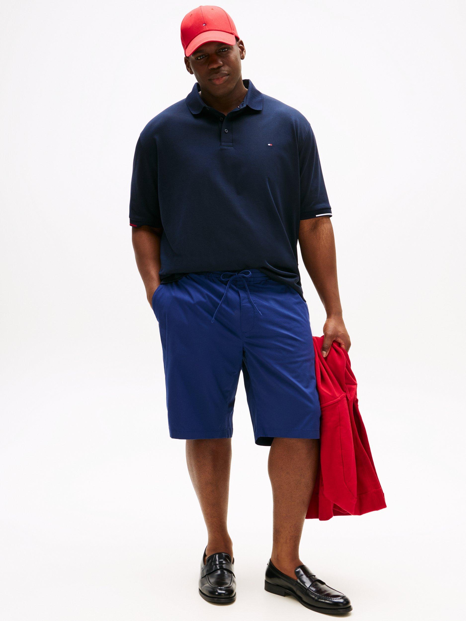 Product image 3 of 4, which shows Tommy Hilfiger Plus Shorts, Navy, 42R