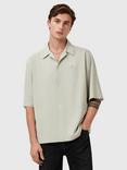 AllSaints Rialto Short Sleeve Shirt, Slate Green