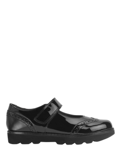 Start-Rite Kids' Cosmos School Shoes, Black Patent, Black Patent
