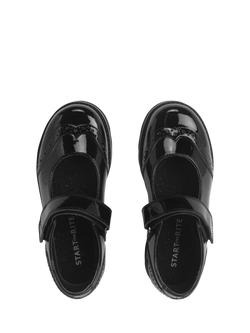 Start-Rite Kids' Cosmos School Shoes, Black Patent - view 2, Black Patent