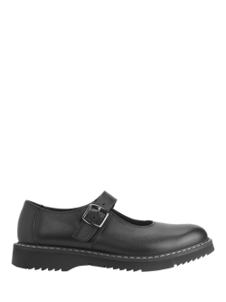 Start-Rite Kids' Angry Angels Embrace School Shoes, Black Leather, Black Leather