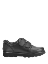 Start-Rite Kids' Parker Leather School Shoes, Black Leather
