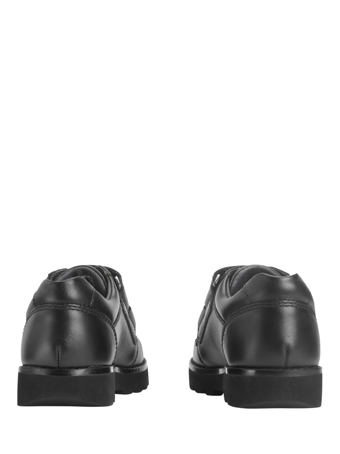 Product image 6 of 6, which shows Start-Rite Kids' Parker Leather School Shoes, Black Leather, 10 F Jnr