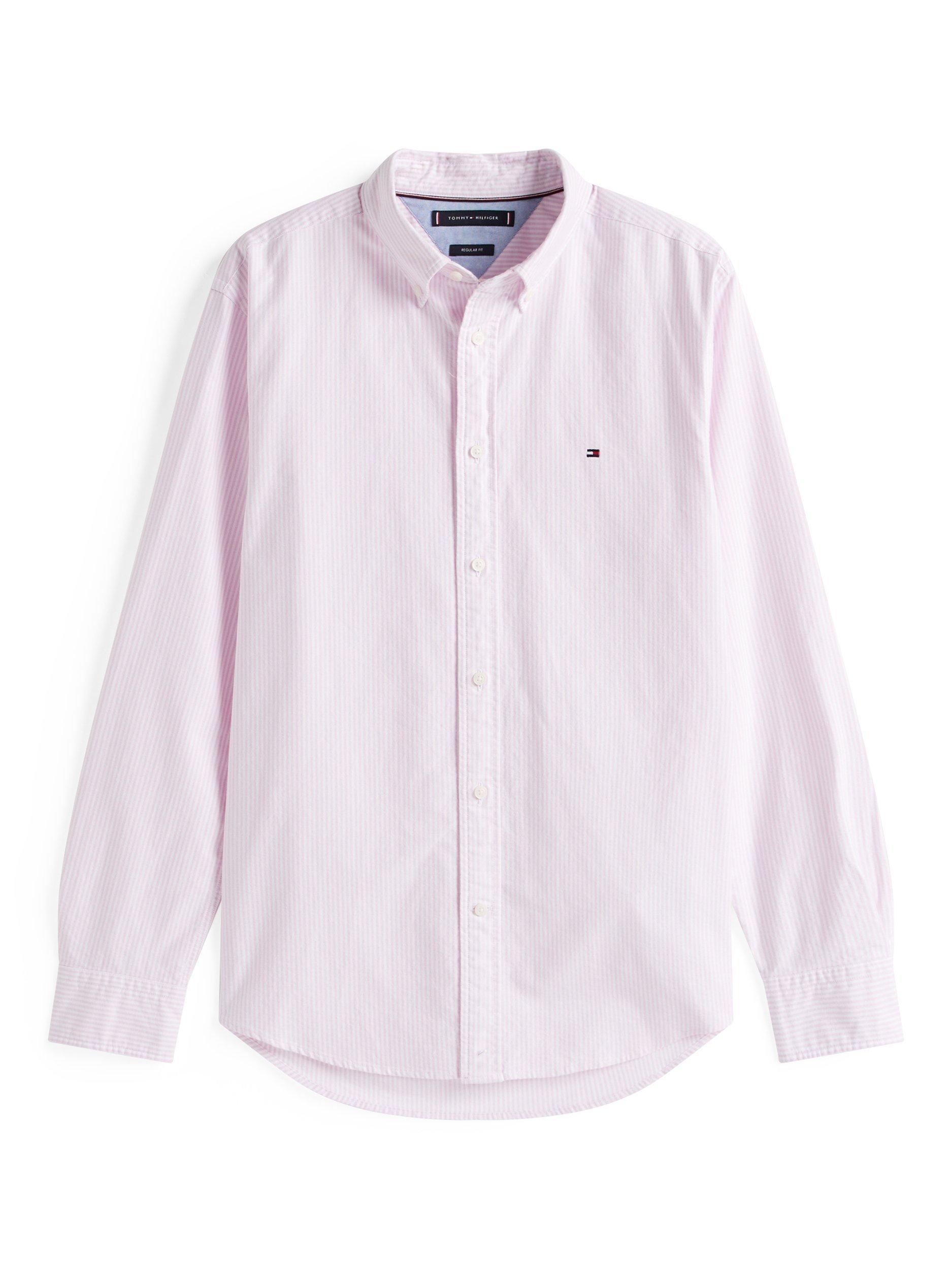 Product image 4 of 4, which shows Tommy Hilfiger Regular Fit Oxford Shirt, Light Pink, S