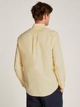 Tommy Hilfiger Cotton Blend Regular Fit Oxford Shirt, Light Yellow