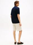 Tommy Hilfiger Cotton Loose Fit Textured Overshirt, Navy
