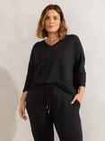 Live Unlimited Curve Lightweight Jersey Top, Black