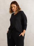 Live Unlimited Curve Lightweight Jersey Top, Black