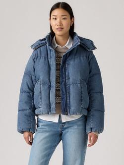 Levi's Western Bubble Denim Puffer Jacket, City Worn, City Worn