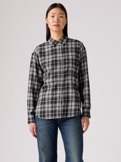 Levi's Western Harlie Flannel Shirt, Anthracite Night, Anthracite Night