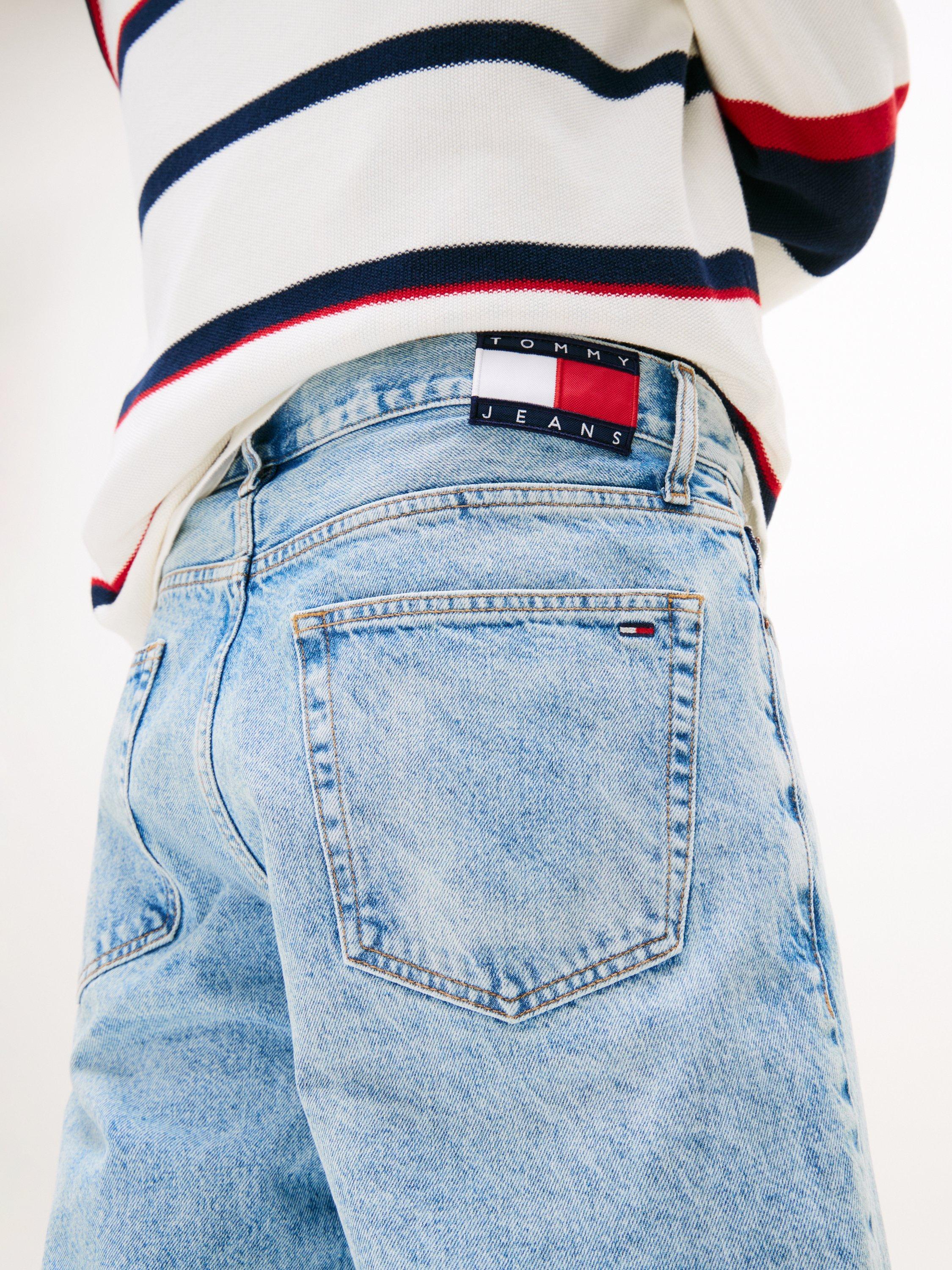 Product image 5 of 7, which shows Tommy Jeans Slim Fit Denim Shorts, Denim Medium 01, 30R