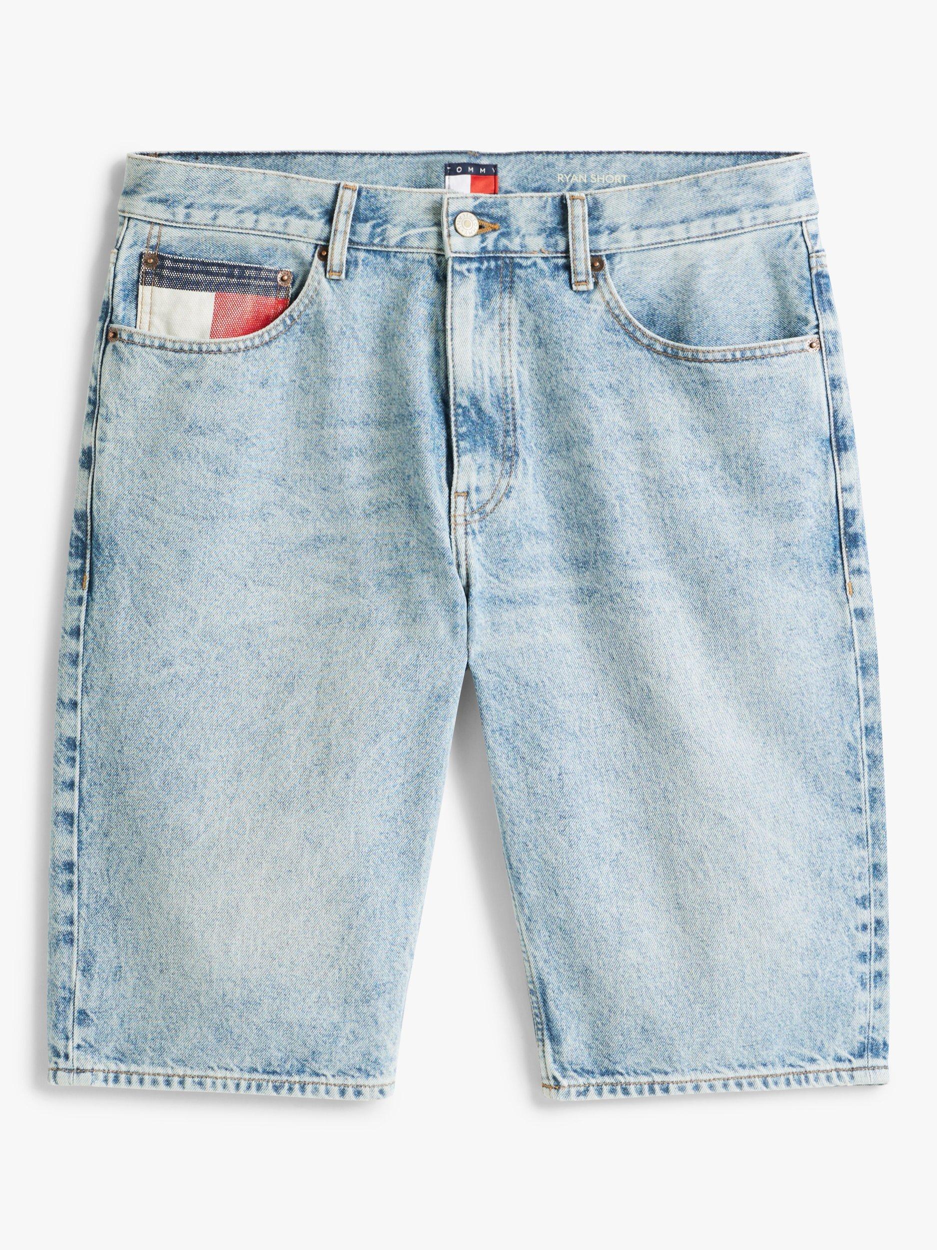 Product image 7 of 7, which shows Tommy Jeans Slim Fit Denim Shorts, Denim Medium 01, 30R