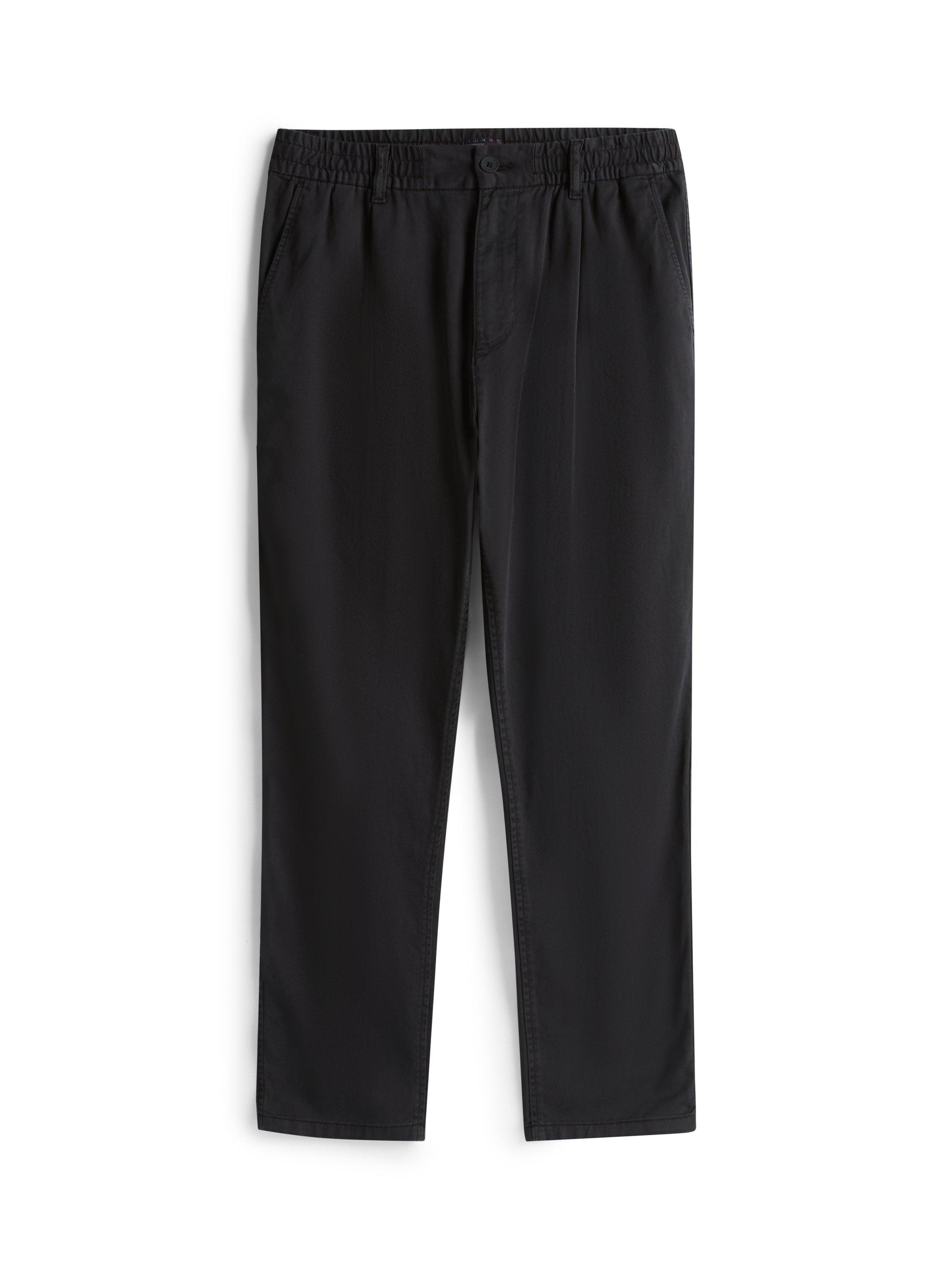 Product image 5 of 5, which shows Tommy Jeans Cotton Chinos, Black, 34R