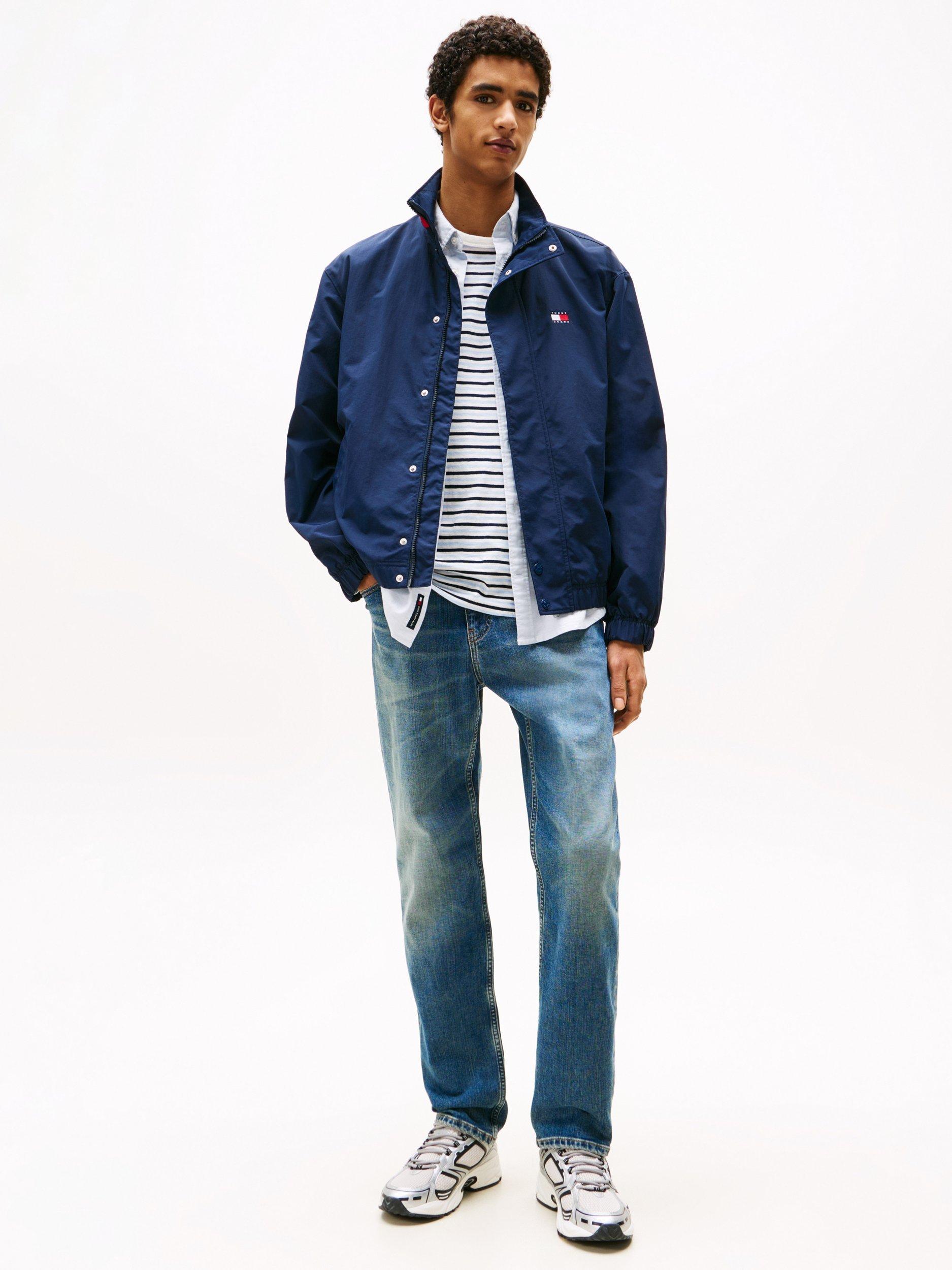 Product image 3 of 5, which shows Tommy Jeans Ryan Slim Fit Straight Leg Jeans, Blue, 30R