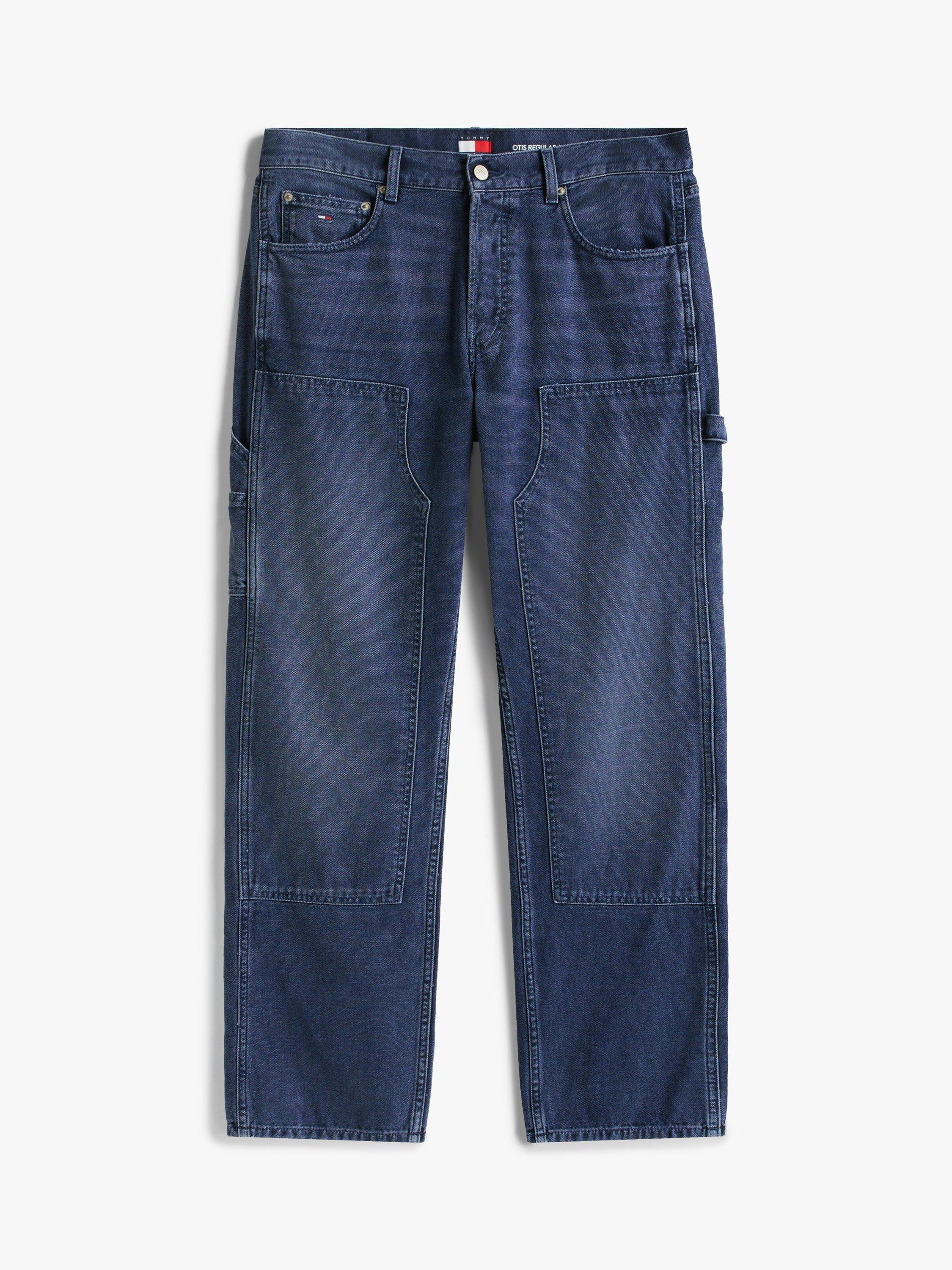 Product image 7 of 7, which shows Tommy Jeans Straight Fit Jeans, Dark Blue, 30R