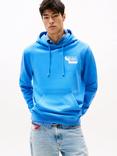 Tommy Jeans Logo Hoodie, Blue/Multi