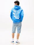 Tommy Jeans Logo Hoodie, Blue/Multi