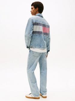 Tommy Jeans Denim Trucker Jacket, Light Blue - view 2, Light Blue