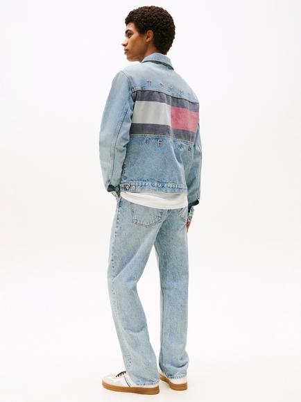 Tommy Jeans Denim Trucker Jacket, Light Blue - view 2, Light Blue