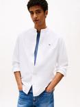 Tommy Hilfiger Mandarin Collar Cotton Shirt, Ecru