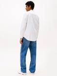Tommy Hilfiger Mandarin Collar Cotton Shirt, Ecru