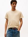 Tommy Hilfiger Tommy Jeans Cotton Regular Fit T-Shirt, Silt Tonal