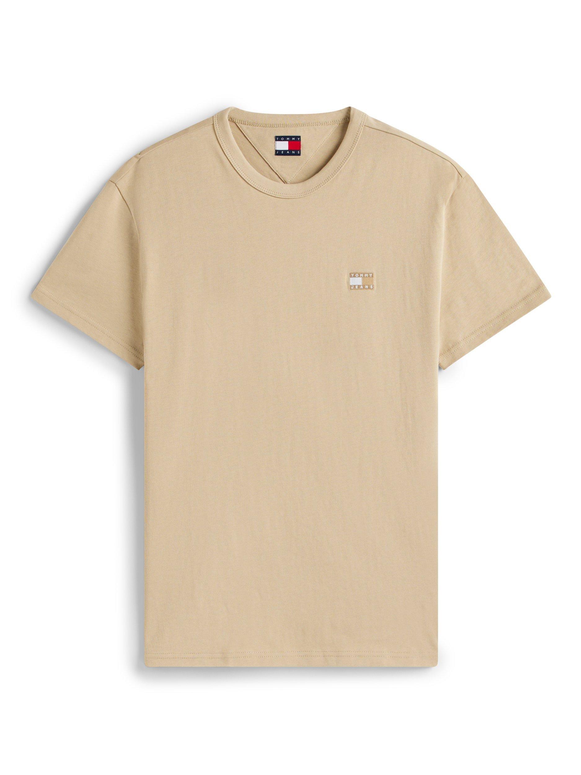 Product image 5 of 5, which shows Tommy Hilfiger Tommy Jeans Cotton Regular Fit T-Shirt, Silt Tonal, L