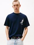 Tommy Jeans Cotton  Fit Short Sleeve Skate Graphic T-Shirt