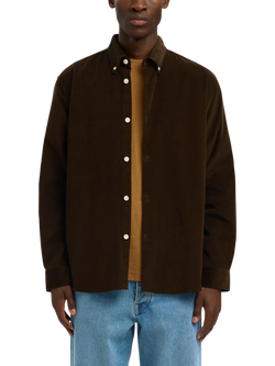 Selected Danni Cotton Regular Fit Shirt, Demitasse, Demitasse