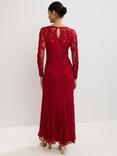 Phase Eight Phoenix Embroidered Long Sleeve Mermaid Maxi Dress