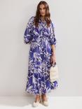 Phase Eight Coralie Floral Maxi Dress, Blue