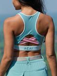 ACAI Breathe Sports Bra, Mineral Blue