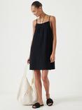 HUSH Cali Mini Dress, Black
