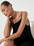 HUSH Cali Mini Dress, Black