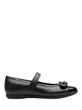 Clarks Kids' Dance Beam Mary Jane Shoes, Black Patent