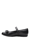 Clarks Kids' Dance Beam Mary Jane Shoes, Black Patent