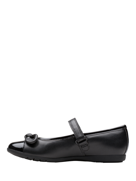 Clarks Kids' Dance Beam Mary Jane Shoes, Black Patent - view 2, Black Patent
