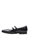 Clarks Kids' Finja Bar Y Leather Riptape School Shoes
