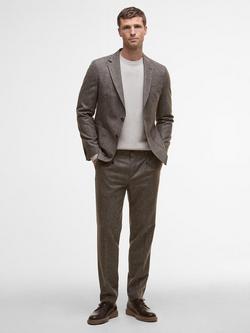 Barbour Kensington Check Blazer, Brown - view 2, Brown